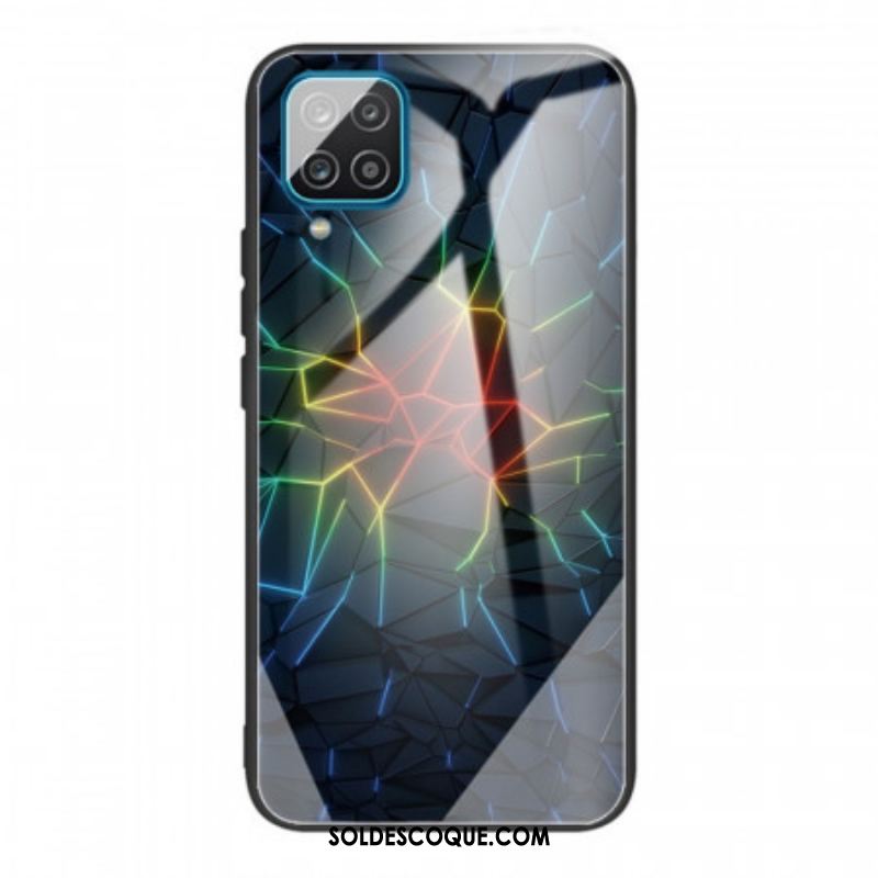 Coque Samsung Galaxy M32 Verre Trempé Geometry