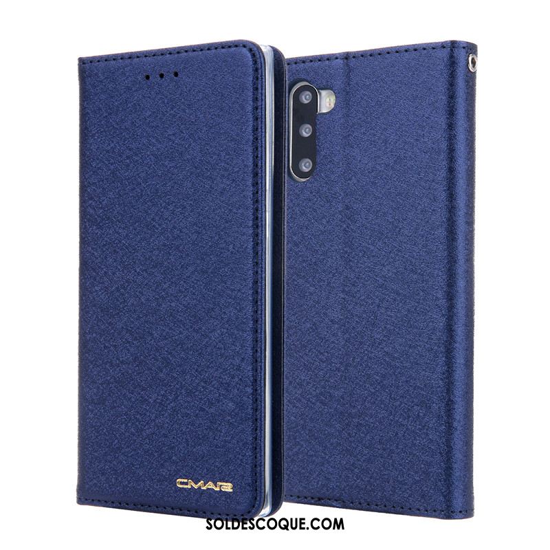 Coque Samsung Galaxy Note 10 Carte Étoile Étui Très Mince Bleu En Vente