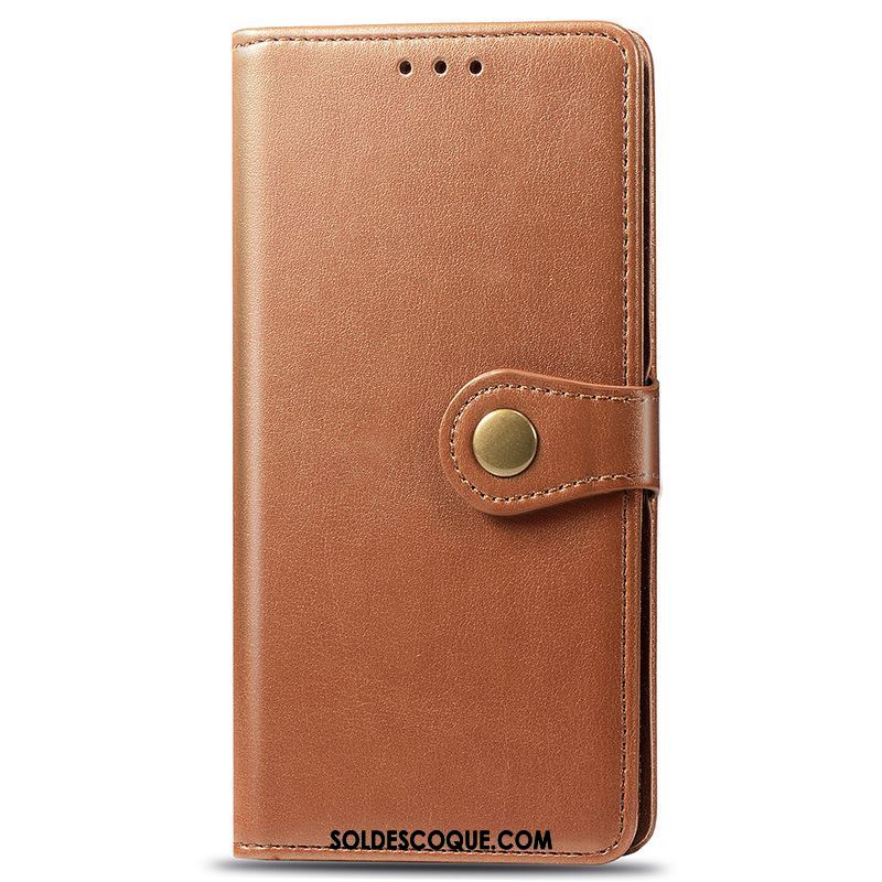 Coque Samsung Galaxy Note 10 Lite Rouge Étui En Cuir Clair Incassable Étoile Housse En Vente