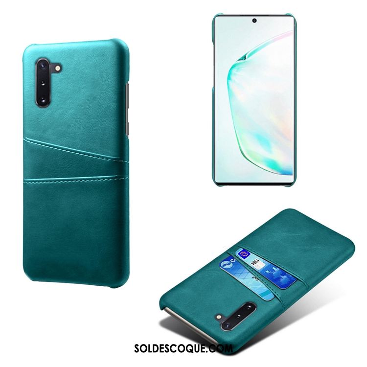 Coque Samsung Galaxy Note 10 Téléphone Portable Étui Étoile Vert Petit Pas Cher