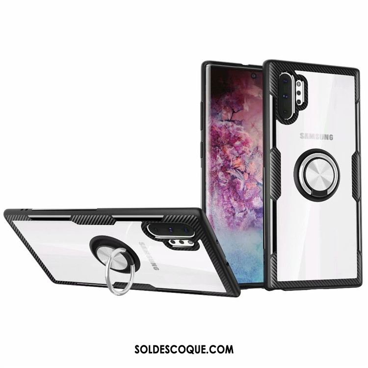 Coque Samsung Galaxy Note 10+ Étoile Transparent Téléphone Portable Incassable Support En Vente