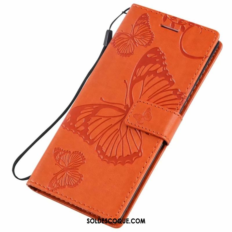 Coque Samsung Galaxy Note 10 Étui En Cuir Incassable Protection Étoile Fluide Doux France