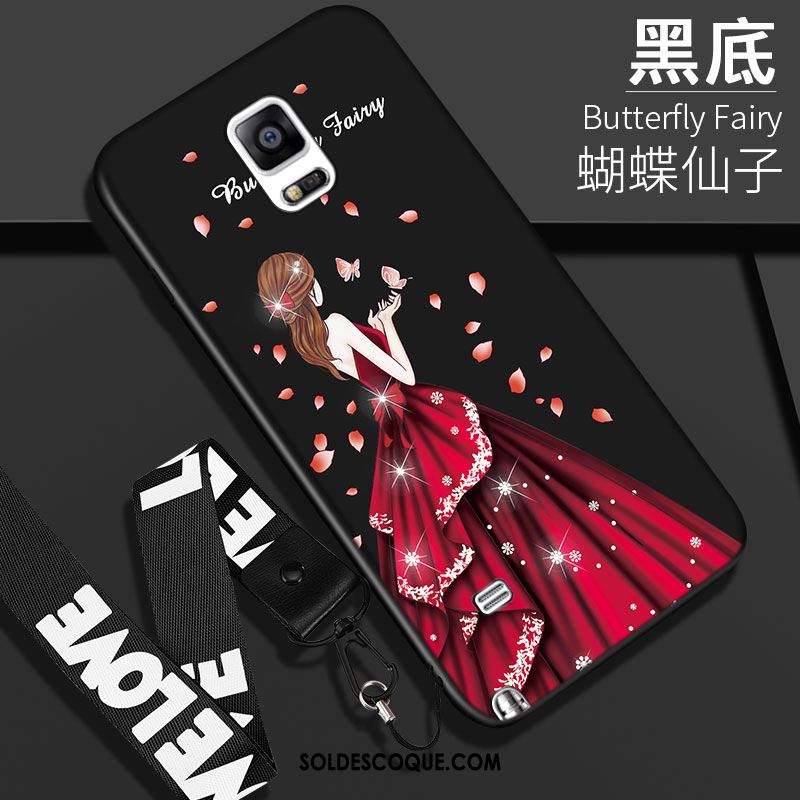 Coque Samsung Galaxy Note 4 Ornements Suspendus Étoile Personnalité Fluide Doux Charmant Housse En Ligne