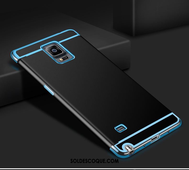 Coque Samsung Galaxy Note 4 Protection Bleu Téléphone Portable Fluide Doux Support France