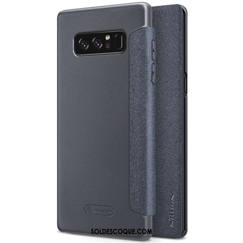 Coque Samsung Galaxy Note 8 Légères Étoile Étui En Cuir Téléphone Portable Protection Pas Cher