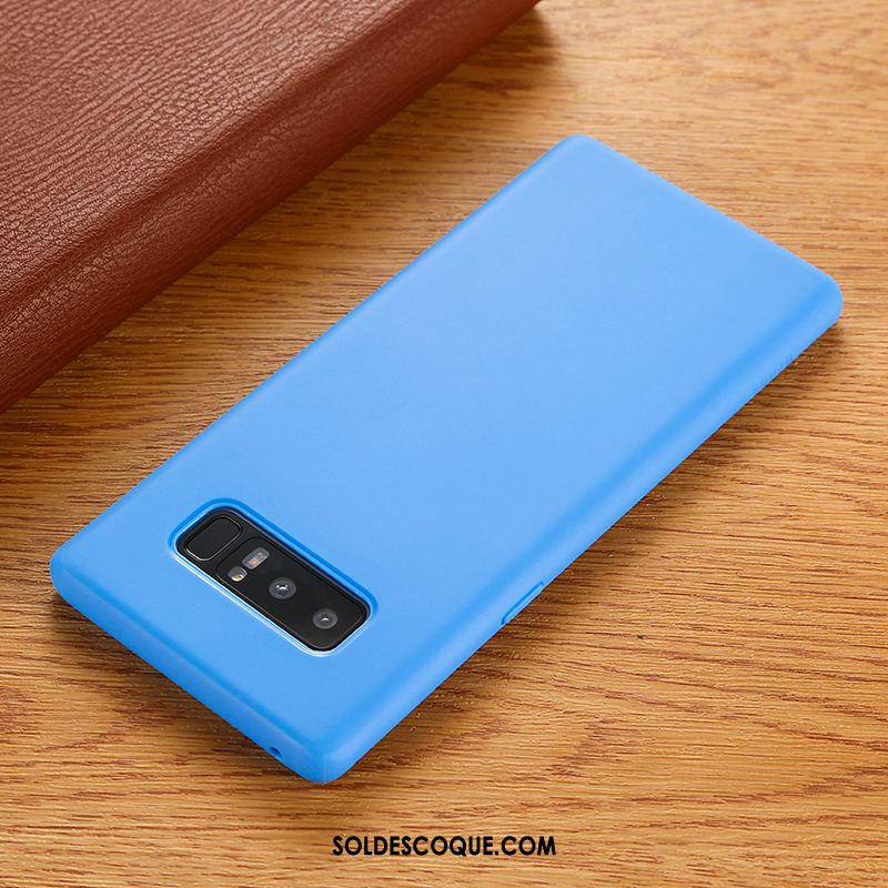 Coque Samsung Galaxy Note 8 Téléphone Portable Silicone Étui Bleu Incassable En Ligne