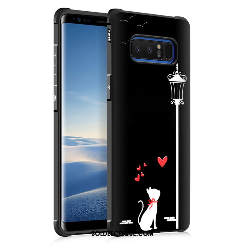 Coque Samsung Galaxy Note 8 Étoile Personnalité Silicone Protection Tendance Pas Cher