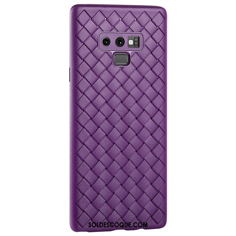 Coque Samsung Galaxy Note 9 Business Étui Étoile Tout Compris Tissage Soldes