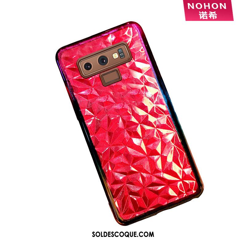 Coque Samsung Galaxy Note 9 Fluide Doux Silicone Téléphone Portable Incassable Losange En Vente