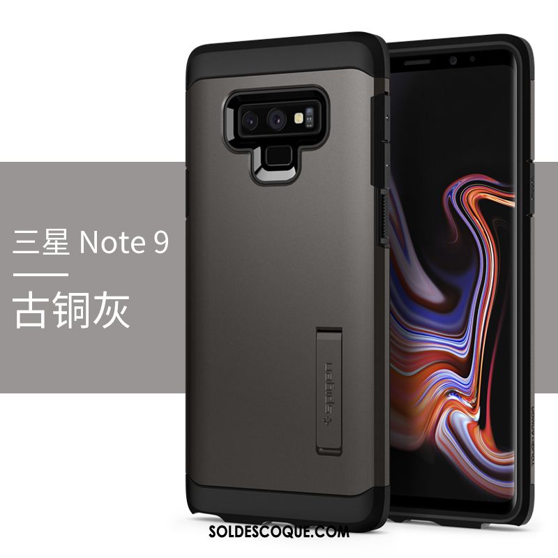 Coque Samsung Galaxy Note 9 Marque De Tendance Support Incassable Étui Créatif En Ligne