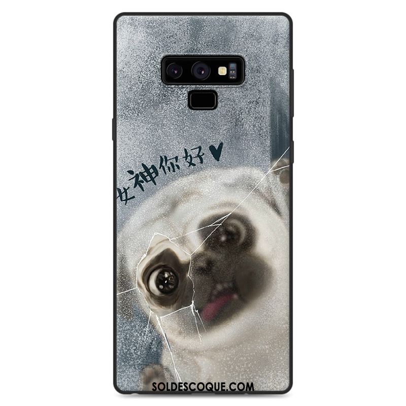 Coque Samsung Galaxy Note 9 Protection Incassable Dessin Animé Téléphone Portable Gris En Vente