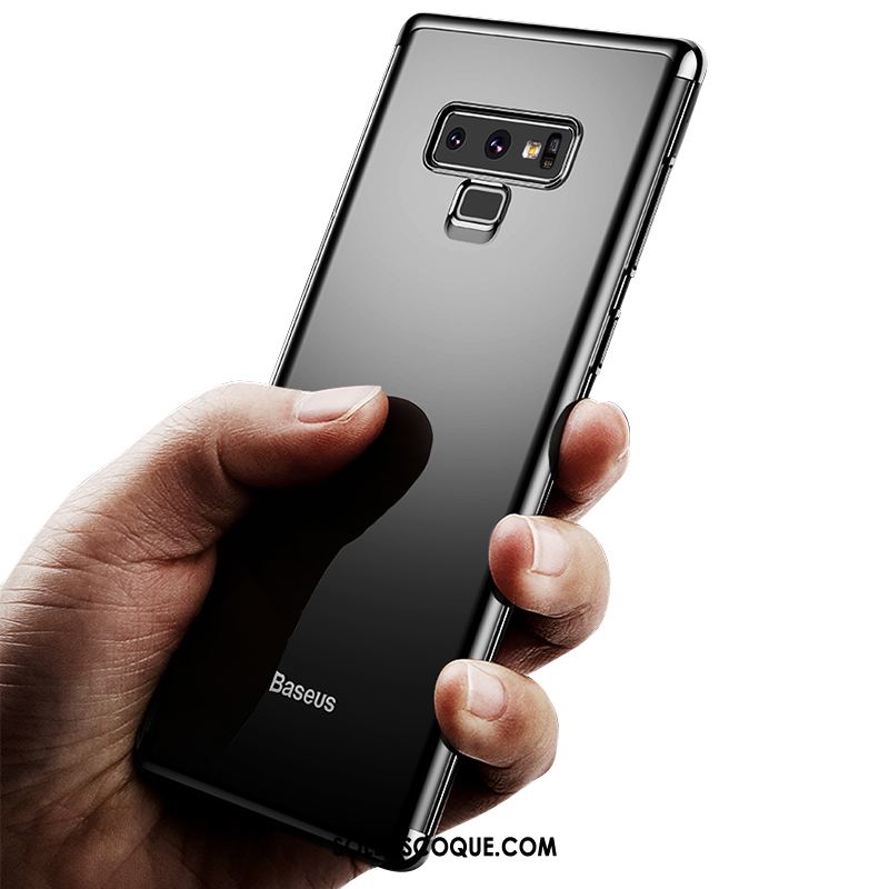 Coque Samsung Galaxy Note 9 Transparent Ballon Tendance Très Mince Nouveau Pas Cher