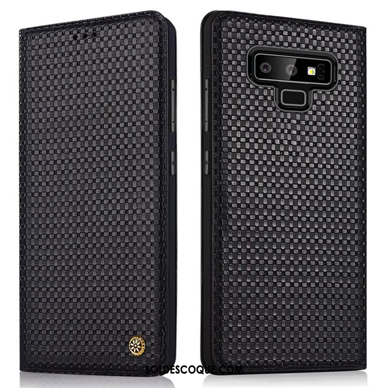 Coque Samsung Galaxy Note 9 Étoile Étui Protection Noir Tout Compris Soldes