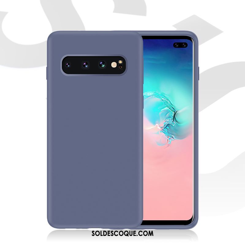 Coque Samsung Galaxy S10+ Créatif Accessoires Étoile Bleu Tout Compris Pas Cher