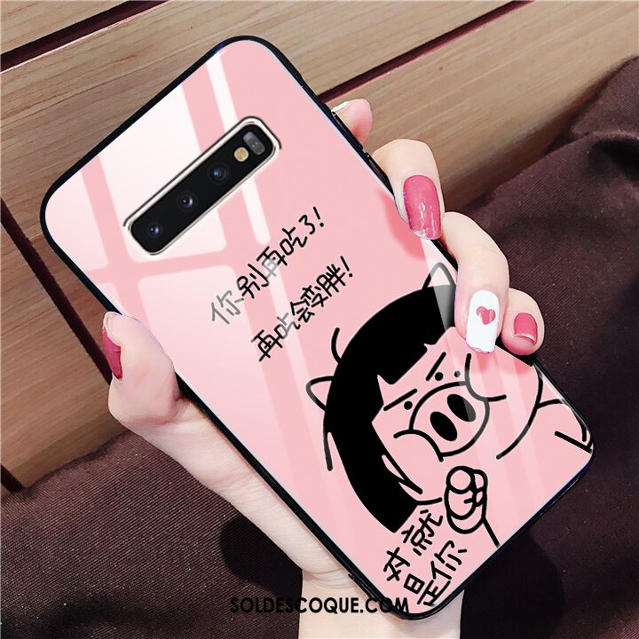 Coque Samsung Galaxy S10+ Incassable Charmant Étui Tout Compris Verre En Ligne