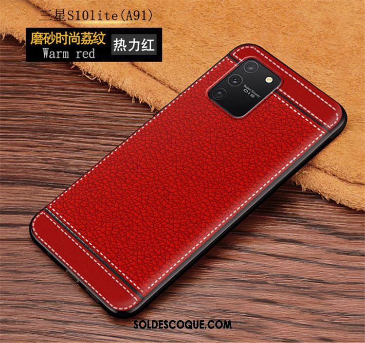 Coque Samsung Galaxy S10 Lite Téléphone Portable Rouge Personnalité Étui Jeunesse Pas Cher