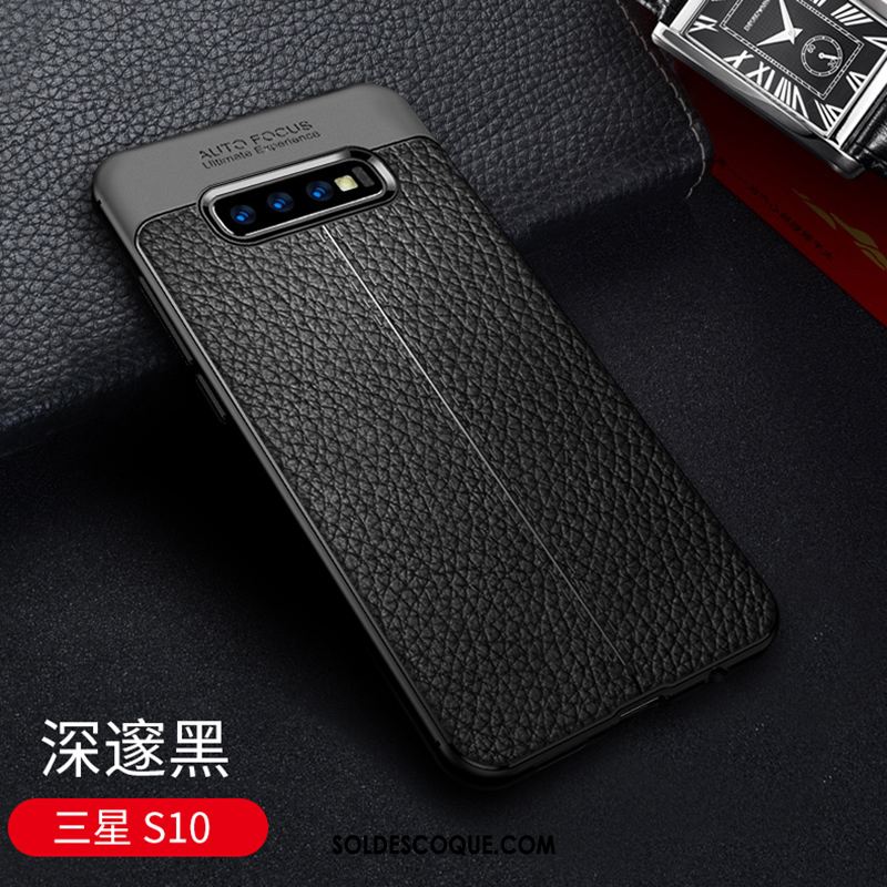 Coque Samsung Galaxy S10 Marque De Tendance Silicone Créatif Incassable Tout Compris Pas Cher