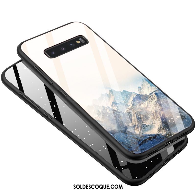 Coque Samsung Galaxy S10+ Silicone Tout Compris Incassable Personnalité Mode Pas Cher