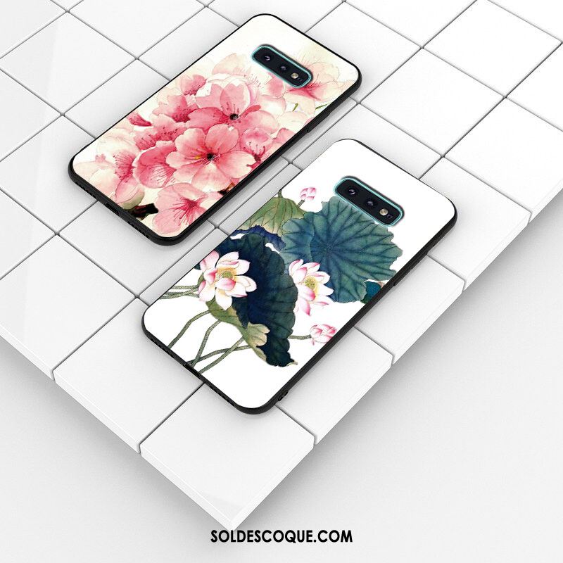 Coque Samsung Galaxy S10e Art Incassable Tout Compris Silicone Étui En Vente