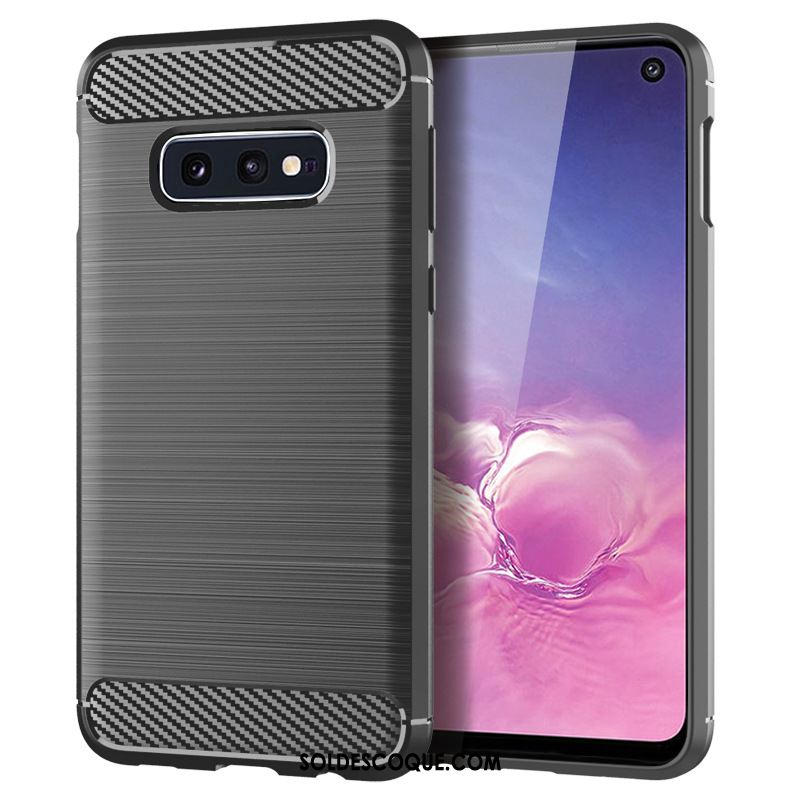 Coque Samsung Galaxy S10e Fibre Étoile Silicone Incassable Protection En Ligne