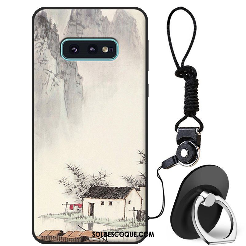 Coque Samsung Galaxy S10e Gris Étoile Nouveau Dessin Animé Téléphone Portable En Ligne