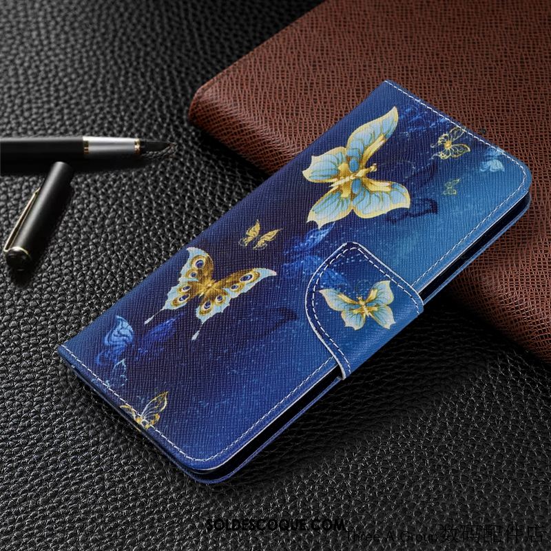 Coque Samsung Galaxy S20+ Bleu Téléphone Portable Étoile Incassable Étui Soldes