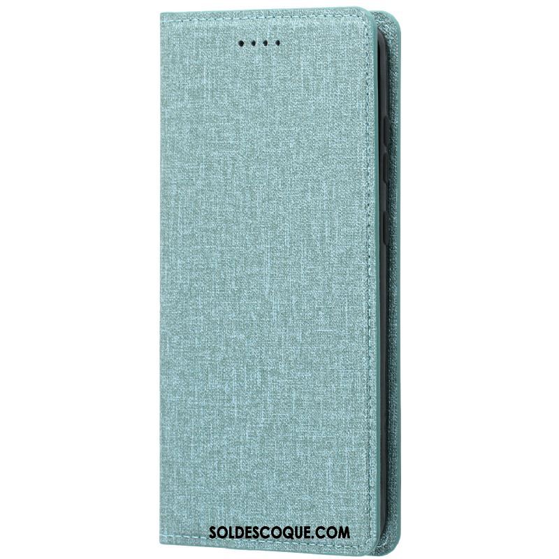 Coque Samsung Galaxy S20 Bleu Étoile Modèle Fleurie Étui En Cuir Tissu En Vente