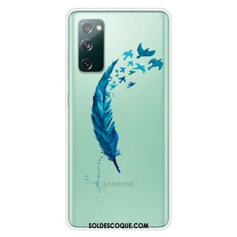 Coque Samsung Galaxy S20 FE Belle Plume