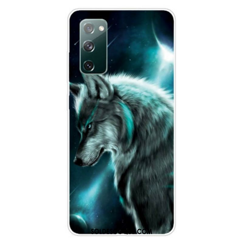 Coque Samsung Galaxy S20 FE Loup Royal