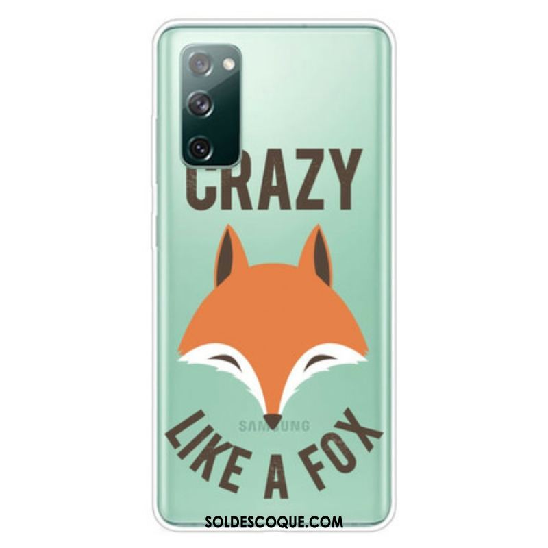 Coque Samsung Galaxy S20 FE Renard / Crazy Like a Fox