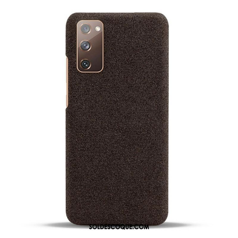 Coque Samsung Galaxy S20 FE Texture Tissu