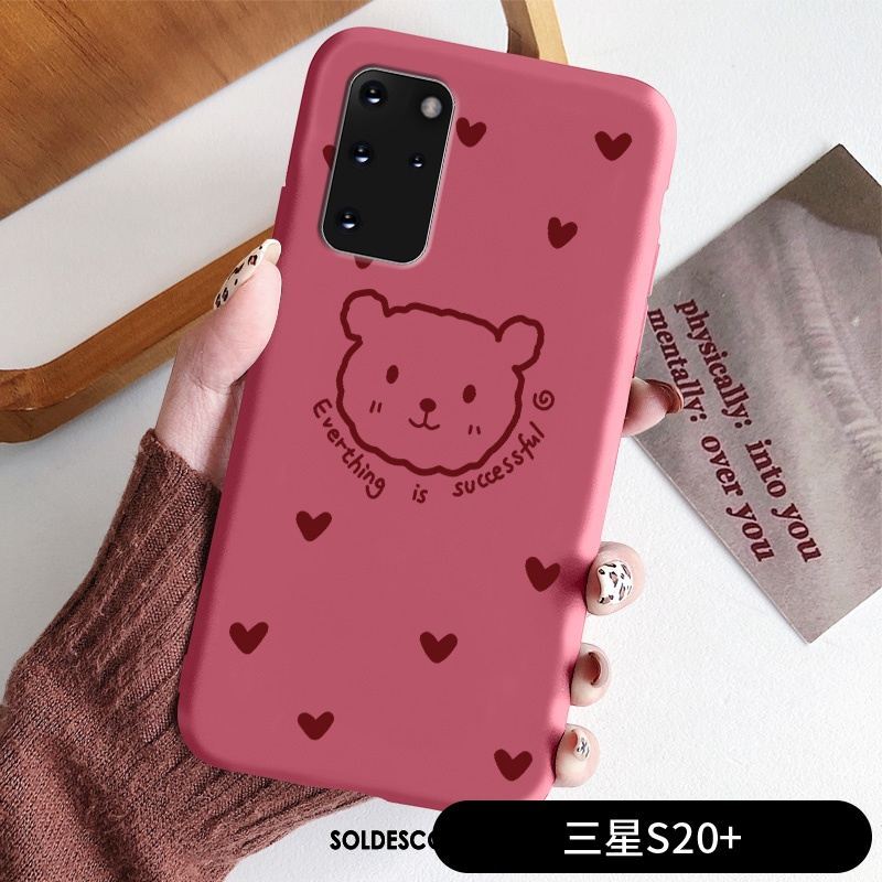 Coque Samsung Galaxy S20+ Ours Nouveau Protection Étui Petit Pas Cher