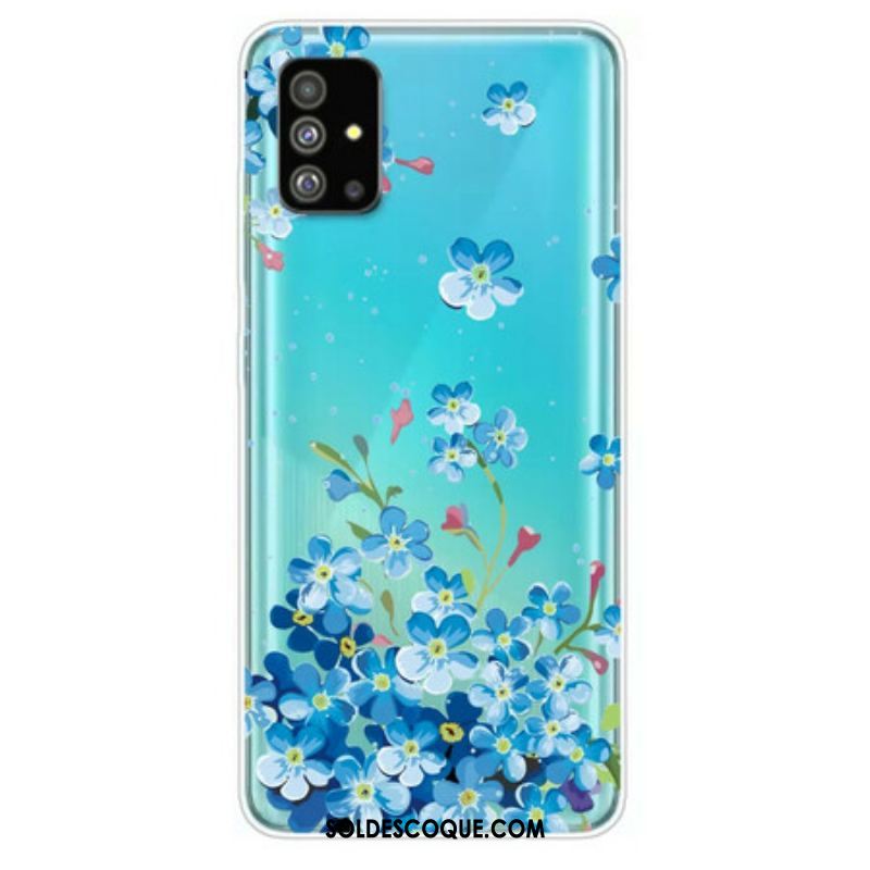Coque Samsung Galaxy S20 Plus / S20 Plus 5G Fleurs Bleues