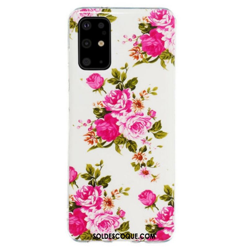 Coque Samsung Galaxy S20 Plus / S20 Plus 5G Fleurs Fluorescente