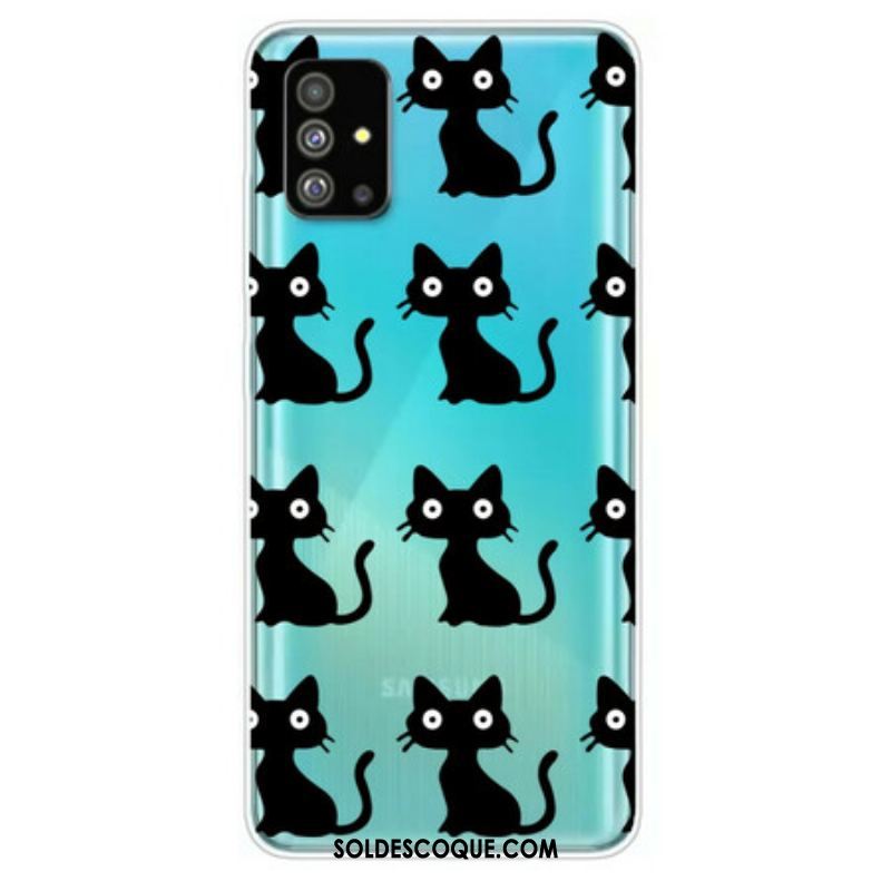 Coque Samsung Galaxy S20 Plus / S20 Plus 5G Multiples Chats Noirs