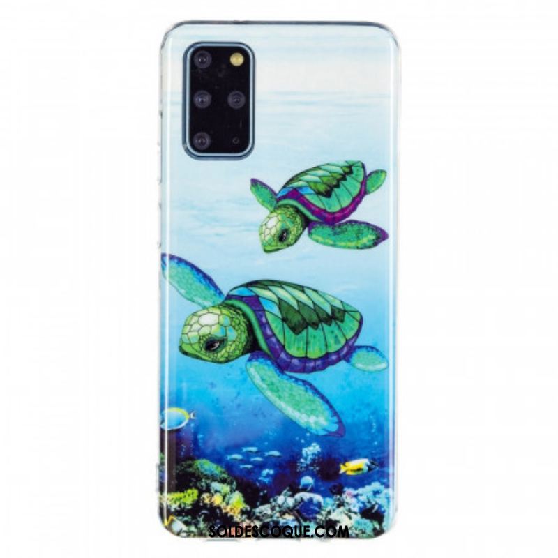 Coque Samsung Galaxy S20 Plus / S20 Plus 5G Tortues Fluorescente