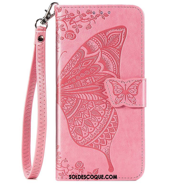 Coque Samsung Galaxy S20+ Silicone Papillon Fluide Doux Fleur Protection En Vente