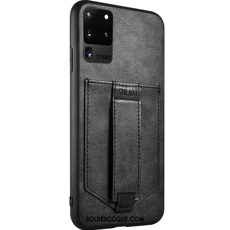 Coque Samsung Galaxy S20 Ultra Personnalité Support Créatif Fluide Doux Téléphone Portable Housse En Vente