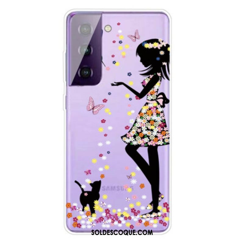 Coque Samsung Galaxy S21 5G Femme Magique