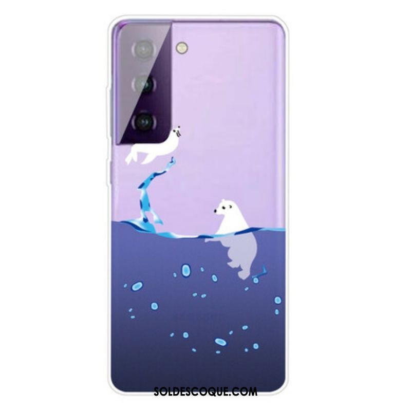 Coque Samsung Galaxy S21 5G Jeux de Mer