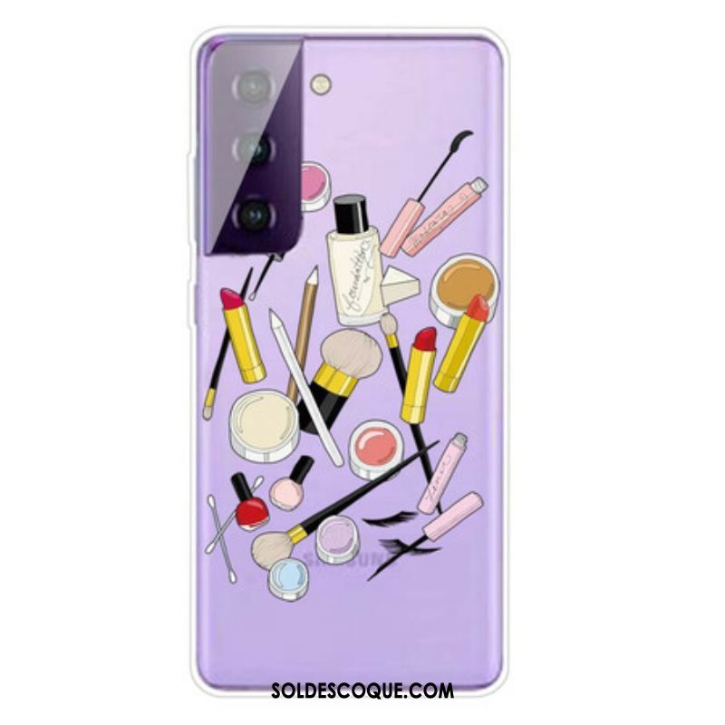 Coque Samsung Galaxy S21 5G Maquillage Top