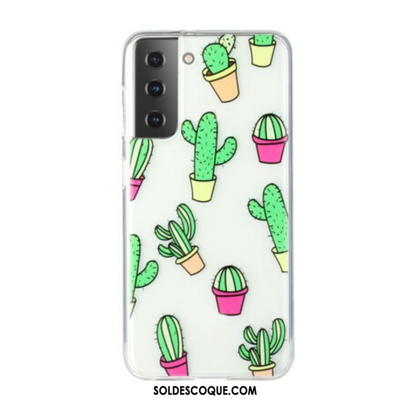 Coque Samsung Galaxy S21 5G Minis Cactus