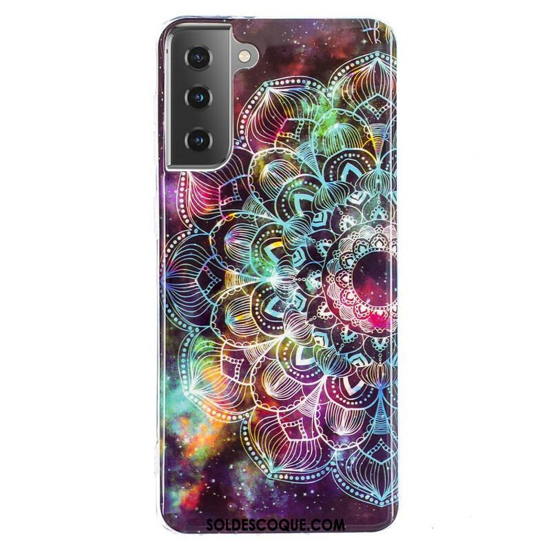 Coque Samsung Galaxy S21 5G Série Floralies Fluorescente