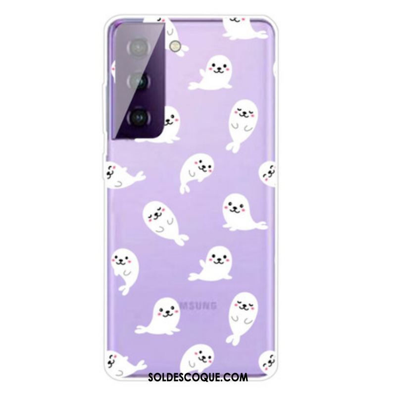 Coque Samsung Galaxy S21 5G Top Lions des Mers