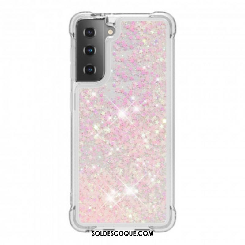 Coque Samsung Galaxy S21 Plus 5G Désires Paillettes