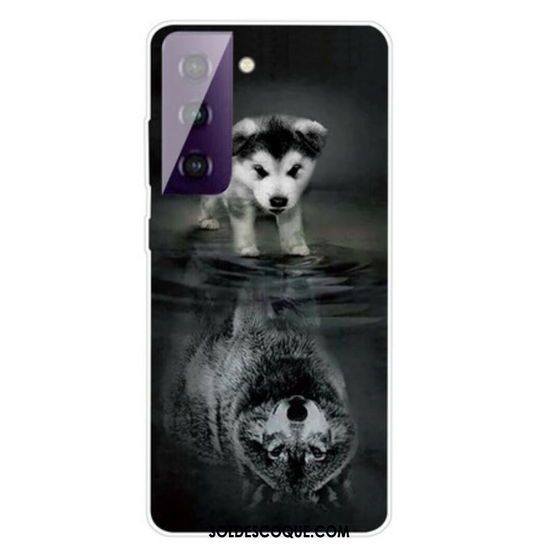 Coque Samsung Galaxy S21 Plus 5G Rêve de Chiot