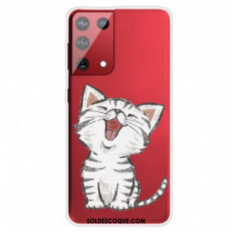 Coque Samsung Galaxy S21 Ultra 5G Charmant Chat