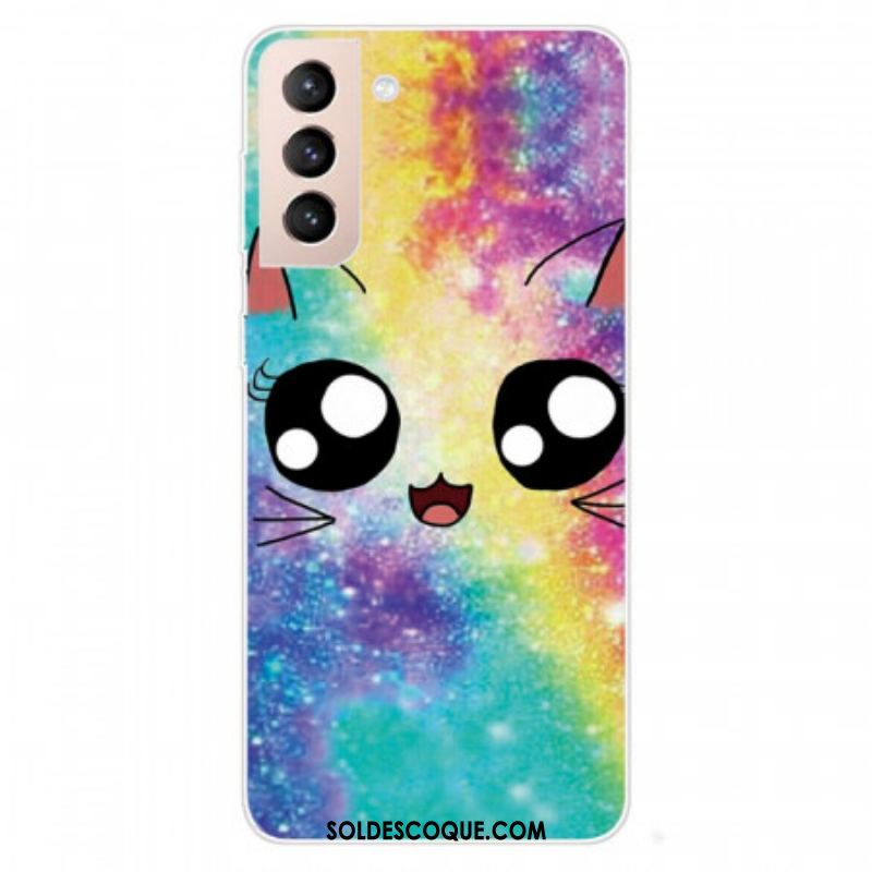 Coque Samsung Galaxy S22 5G Chat Cartoon