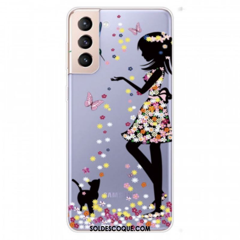 Coque Samsung Galaxy S22 5G Femme Magique