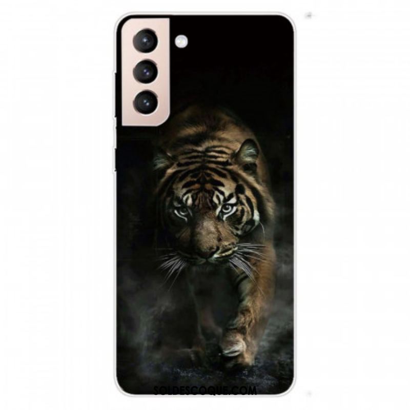 Coque Samsung Galaxy S22 5G Flexible Tigre